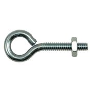 MIDWEST FASTENER Eye Bolt #10-24, Steel, Zinc Plated, 20 PK 52301